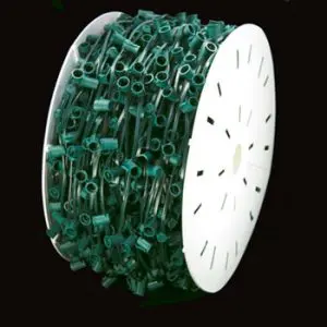 Bulk C7 Wire Spool Green Wire