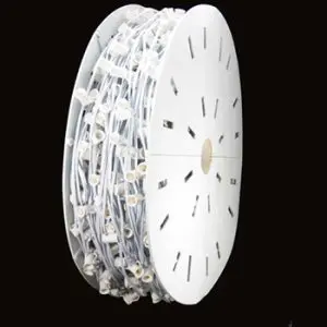 Bulk C9 Wire Spool White Wire
