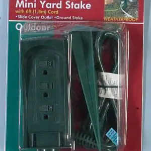 3-Outlet Ground Stake