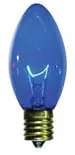 Blue C7 light bulb