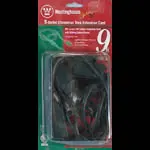 Extension cord in retail packaging