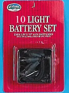 10L Clear Battery Light Set