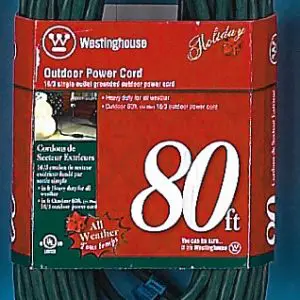 80 Outdoor Foot Extension Cord