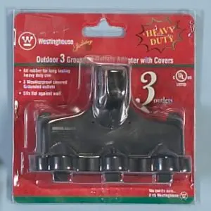 3 Outlet Heavy Duty Power Block