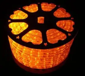 Amber LED Rope Light Bulk Spool