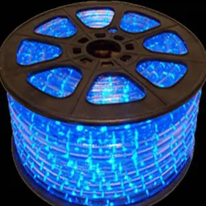 Blue LED Rope Light Bulk Spool
