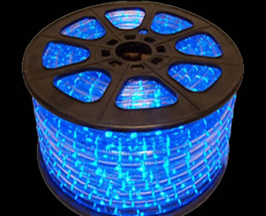 Blue LED Rope Light Bulk Spool