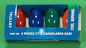 C7 Bulb Replacement 4 Pack