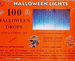 Halloween Icicle Lights