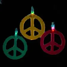 Peace Sign Party Lights