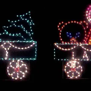 Animated Whimsical Train