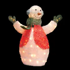 Snowman with Ear Muffs