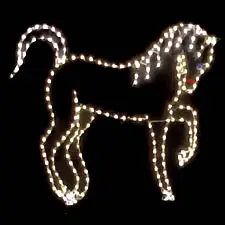 Animated LED Horse