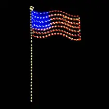 LED USA Flag