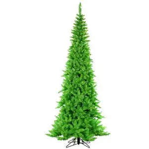 7.5' Lime Prelit Christmas Tree