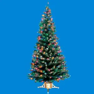 7' Fiber Optic Tree with Mini Lights