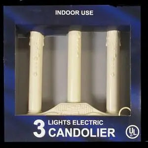 Vintage 3 Light Candolier