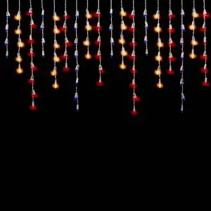 Patriotic Icicle Lights