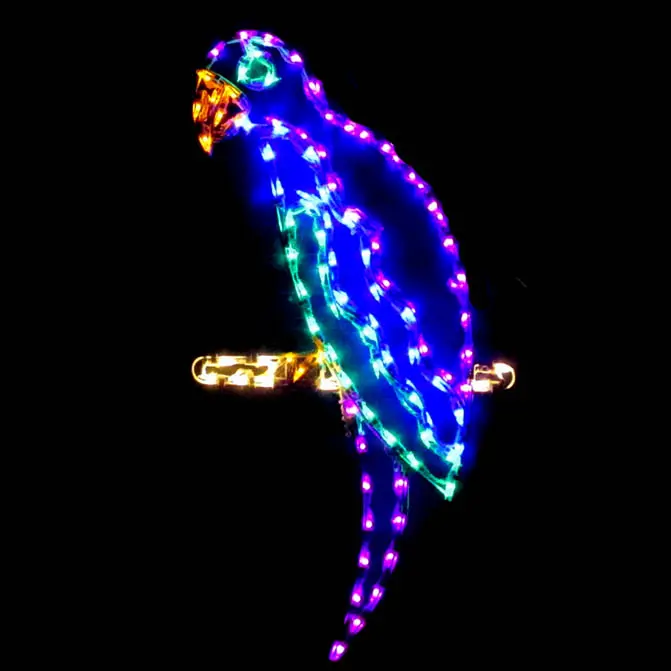 LED Hanging Parrot