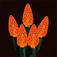 Amber LED C6 Lights