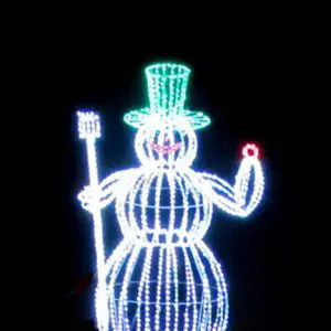 3D Snowman