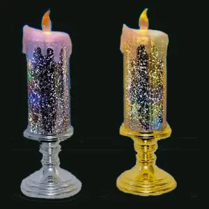 Shimmery Candle