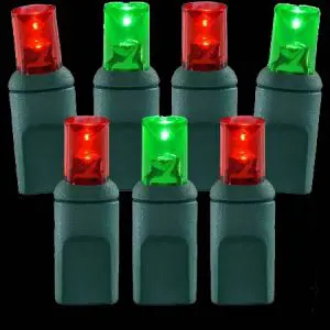 Red and Green LED Lights
