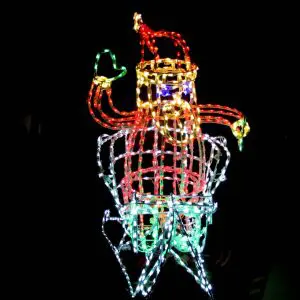 3D Santa and Sleigh