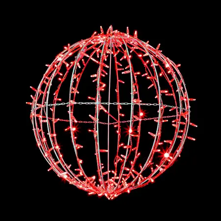 LED Jumbo Red Sphere
