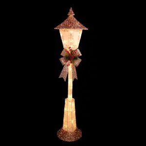 Lighted LED Lampost