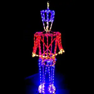 3D RWB LED Soldier