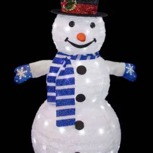 Lighted Snowman