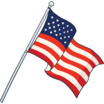 american flag icon
