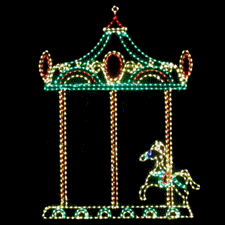 Animated LED Carousel