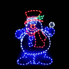 The Animated Silly Snowman