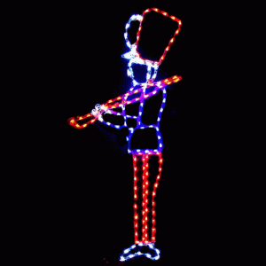 Animated Soldier w/ Rifle
