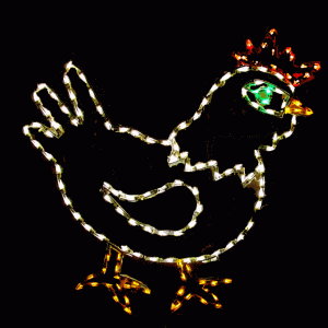 Animated Hen
