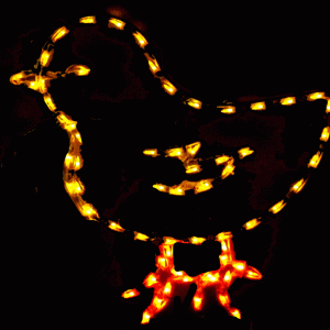 Animated LED Farm Chick