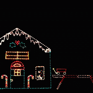 Santa's LED Lighted Workshop