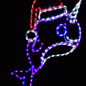 LED Noel Narwhal